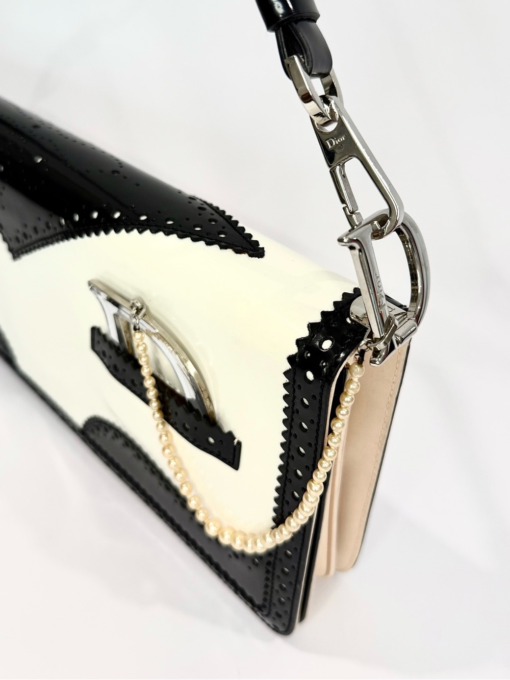 RARE Dior Runway D’Trick Shoulder Bag / Clutch - Picture 9 of 14